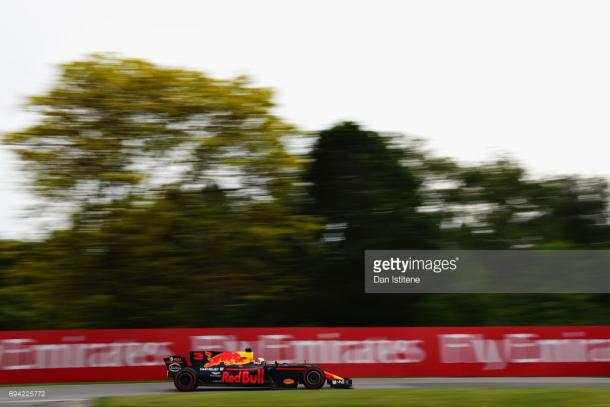 Ricciardo's afternoon ended untimely. | Photo: Getty Images/Dan Istitene