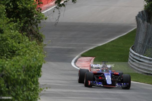 Kvyat and Toro Rosso endured another trying Canadian Qualifying. | Photo: Getty Images/Octane