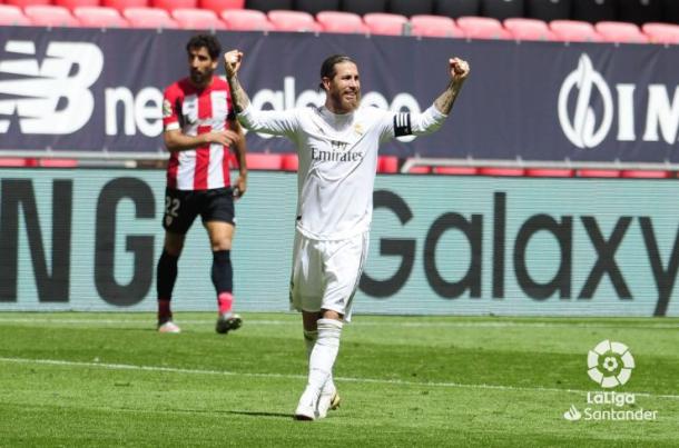 Sergio Ramos, capitán del Real Madrid | Fuente: LaLiga