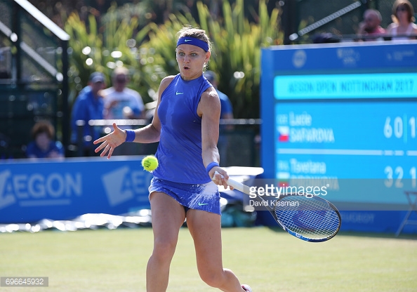 Lucie Safarova could face Konta in Sunday's final. (picture: Getty Images / David Kissman)