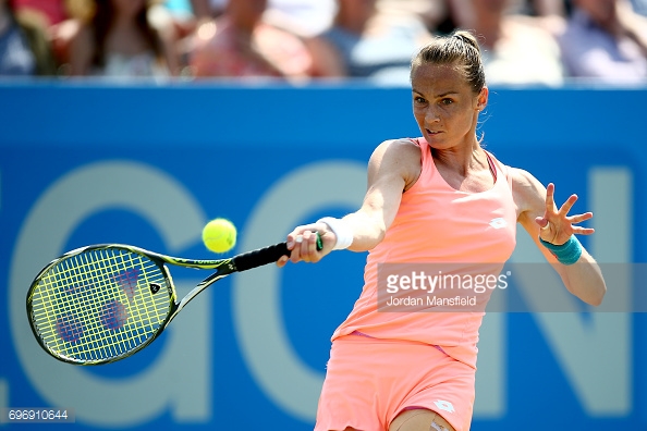 Rybarikova did show some spirit in the second set. (picture: Getty Images / Jordan Mansfield)