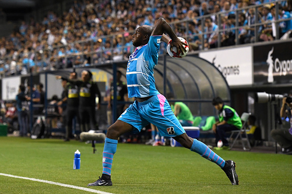 Victor Ibarbo con la maglia del Sagan Tosu. Fonte: Getty Images