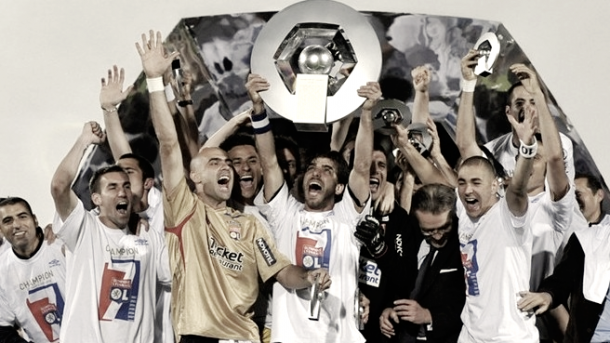 Última liga conseguida por el Olympique de Lyon en 2008 | Foto: Página web Olympique de Lyon