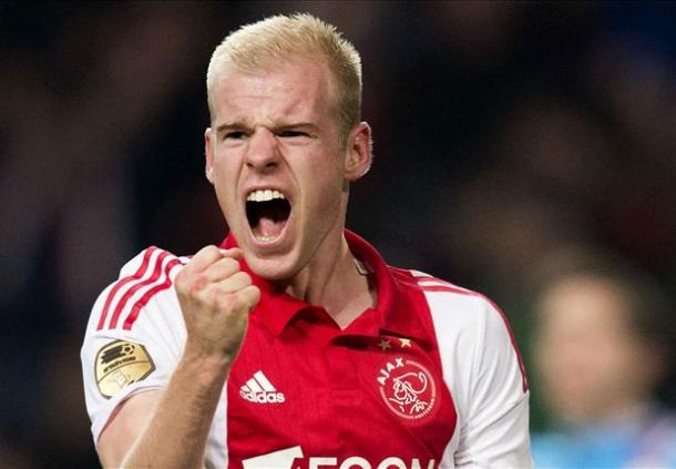 Davy Klaassen centrocampista dell'Ajax