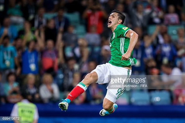 Mexico came from behind to beat New Zealand 2-1. (picture: Getty Images / Joosep Martinson - FIFA)