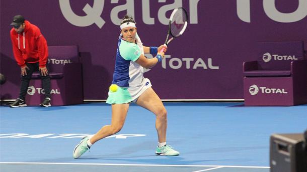 Jabeur hopes to see more Arab women in tennis in the future based on her success/Photo: Saba Aziz/Al-Jazeera