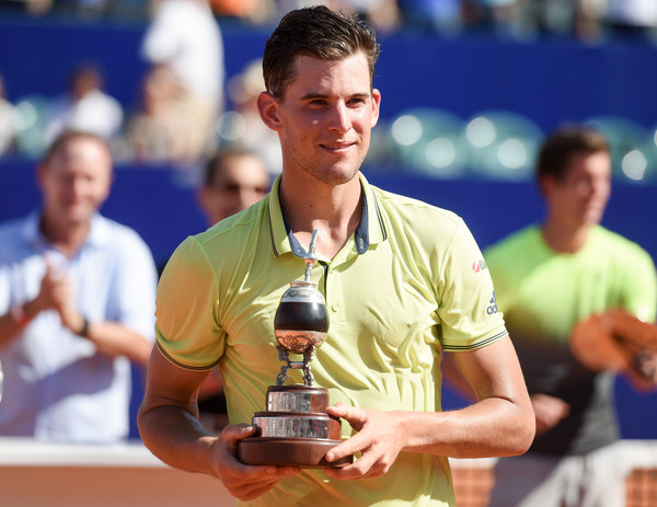 Dominic Thiem was victorious in Buenos Aires last week. Photo: Marcelo Endelli/Getty Images