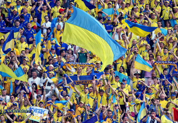 La afición ucraniana vibró con los suyos en 2006. // Foto: Getty Images