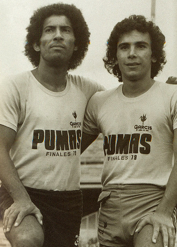 Evanivaldo Castro y Hugo Sánchez | Foto: Pumas
