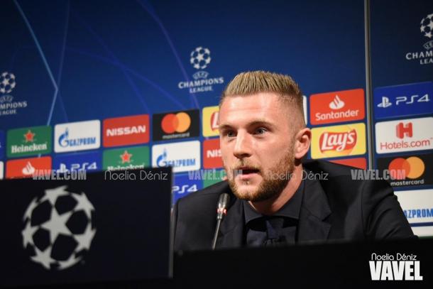 Milan Škriniar, jugador del Inter de Milán. FOTO: Noelia Déniz