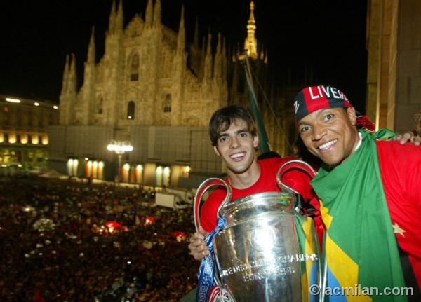 Nelson Dida e Kaka', acmilan.com