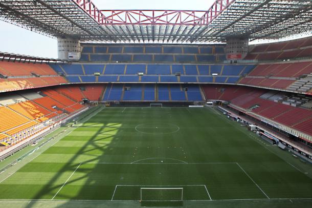 Pie de foto> El Giuseppe Meazza es el estadio más grande de Italia. | Foto: AC Milan