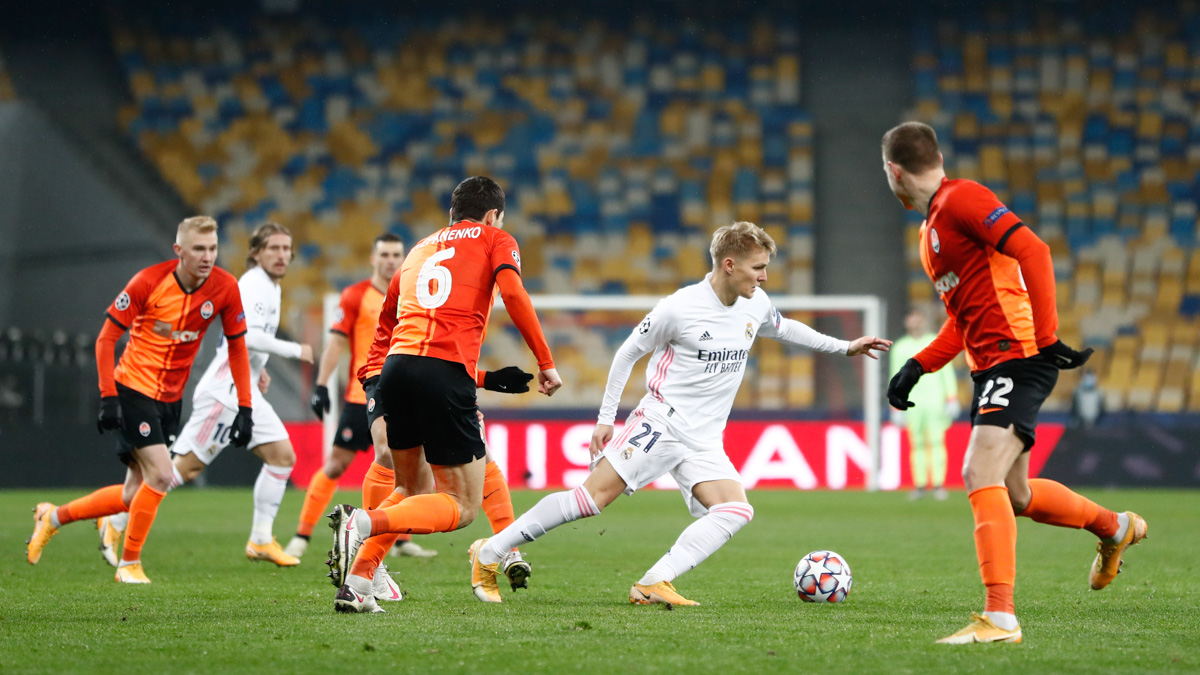 Ødegaard, desaparecido en combate y sin la relevancia que se esperaba al principio del curso | Fuente: @realmadrid (Twitter)