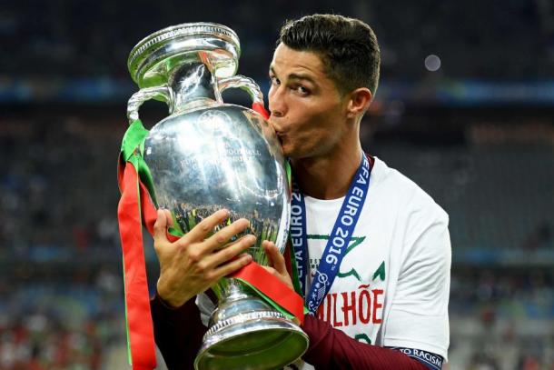 Cristiano Ronaldo, il grande favorito di questa edizione ( Fonte foto: Telegraph)