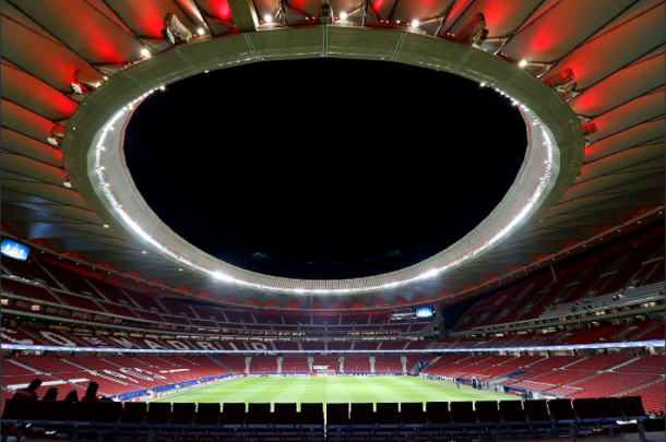 Estadio Wanda Metropolitano. Fuente: Twitter (@Metropolitano)