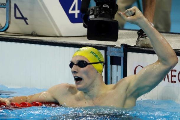 Australian Horton held on for Olympic Gold (photo:AP)