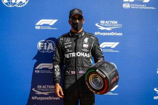 Hamilton saldrá en la `pole position´. Vía: F1