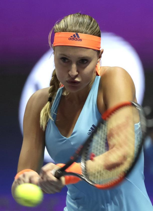 Mladenovic takes the first set | Photo: Alexander Safonov/Championat