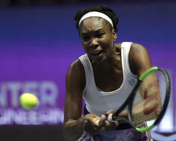 Williams tries to hang on in the second set | Photo: Alexander Safonov/Championat