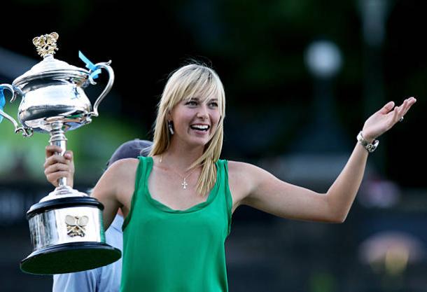 Sharapova won her sole Australian Open title ten years ago (Getty/Mark Dadswell)