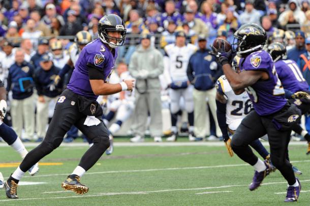 Flacco was ruled out for the back end of last season (Photo: Getty Images)