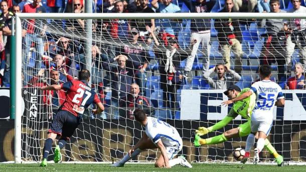 Il gol di Pandev che ha fatto traboccare il vaso. | Foto: lastampa.it