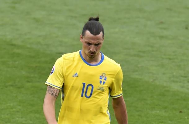 Will this be the last game for Zlatan in a Sweden shirt? | Photo: Getty