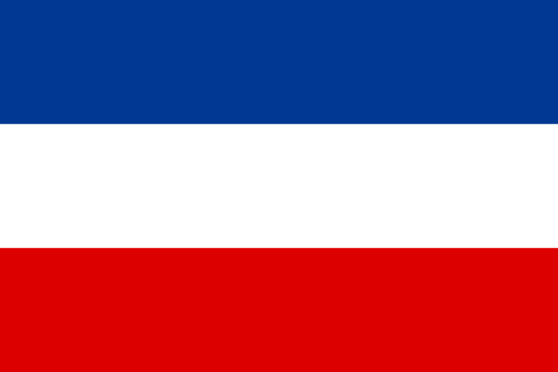 The flag of the Pan-Slavic movement during most of the 19th century and early 20th century; its colours being reflected in the symbols of most Slavic countries today. Photo: Wikipedia