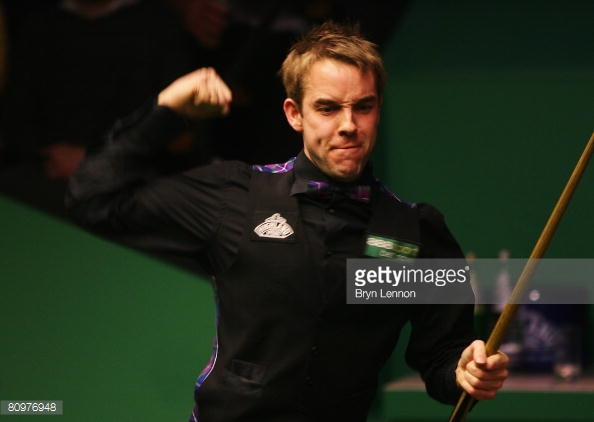 Ali Carter celebrates an emotional victory (photo: Getty Images)