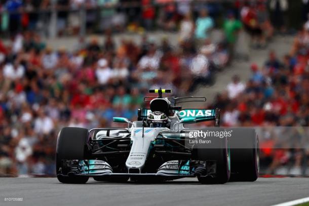 Bottas continued his fine form at the Red Bull Ring. | Photo: Getty Images/Lars Baron