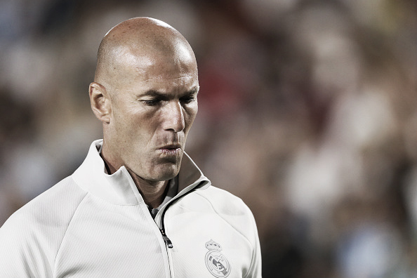 Zidane após a vitória para o Manchester City | Foto: Matthew Ashton/Getty Images