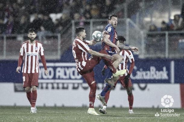 El Atlético cayó derrotado en Ipurúa y después no pasó del empate ante el Leganés | Foto: LaLiga