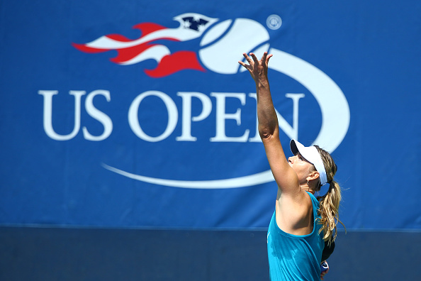 Maria Sharapova practices ahead of the US Open. (Getty Images/Icon Sportswire)