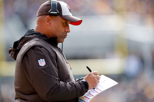 Hue Jackson's time in Cleveland is over | Source: Don Wright-AP