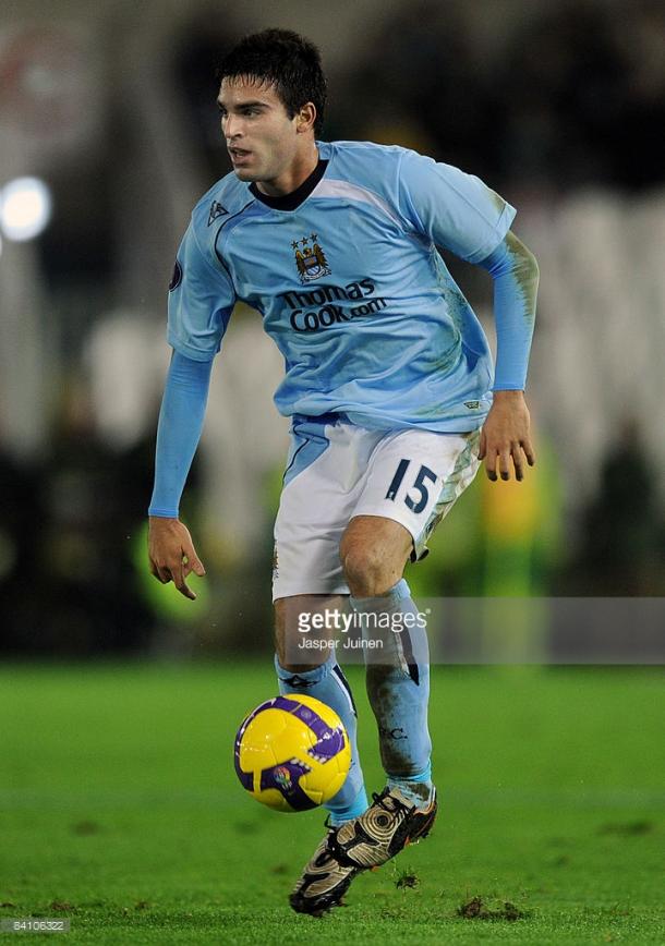 El de Irún durante su etapa como miembro del Manchester City/Fotografía: Getty Images