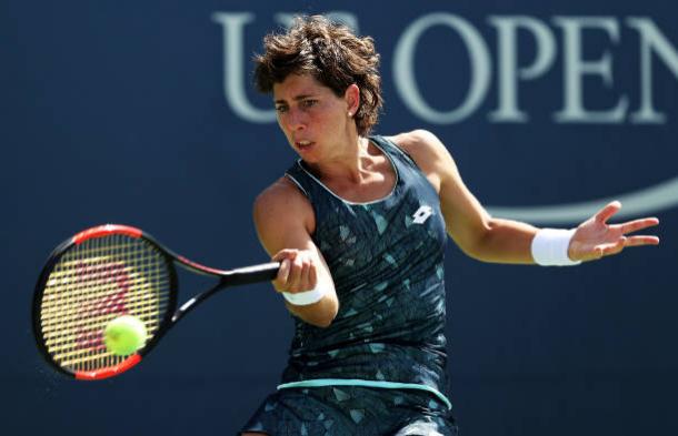 Suarez Navarro could be a danger in this draw (Getty/Matthew Stockman)