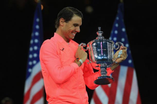 Nadal won his 16th Grand Slam title at the 2017 US Open (Getty/Chris Trotman)