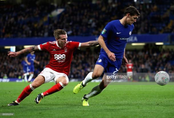 Cummings found game time hard to come by at Forest. (picture: Getty Images / Bryn Lennon)