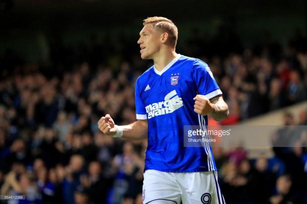 Waghorn has scored six goals for Ipswich since joining from Rangers. (picture: Getty Images / Shaun Brooks)