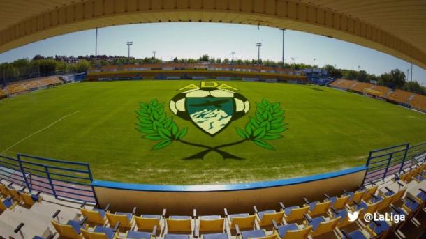 Estadio de Santo Domingo en Alcorcón. | Foto: LaLiga