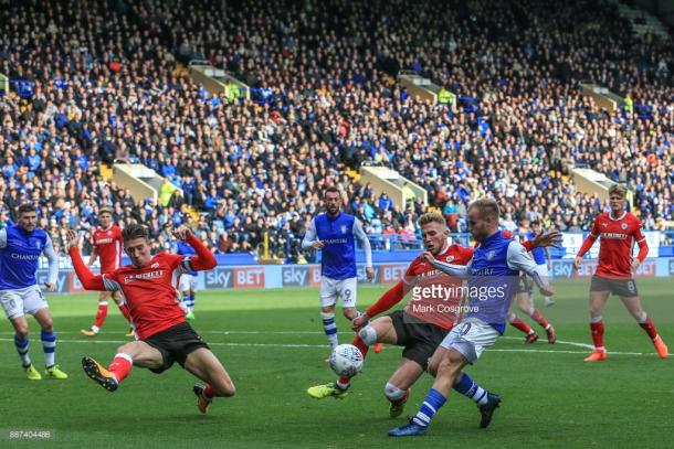 Heckingbottom's half-time change had a huge impact on the game. (picture: Getty Images / Mark Cosgrove)