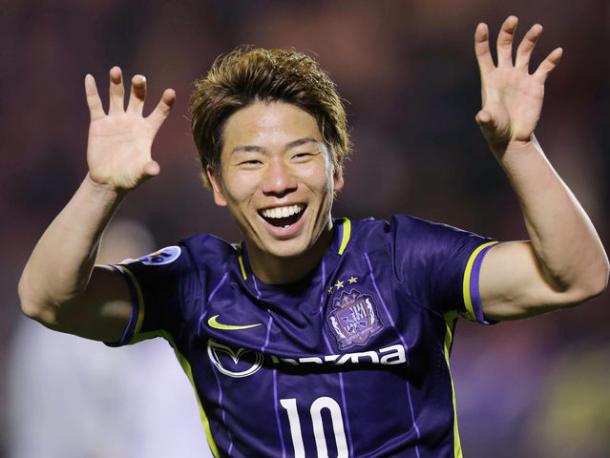 Asano is known as the Jaguar due to this celebration. | Photo: Arsenal