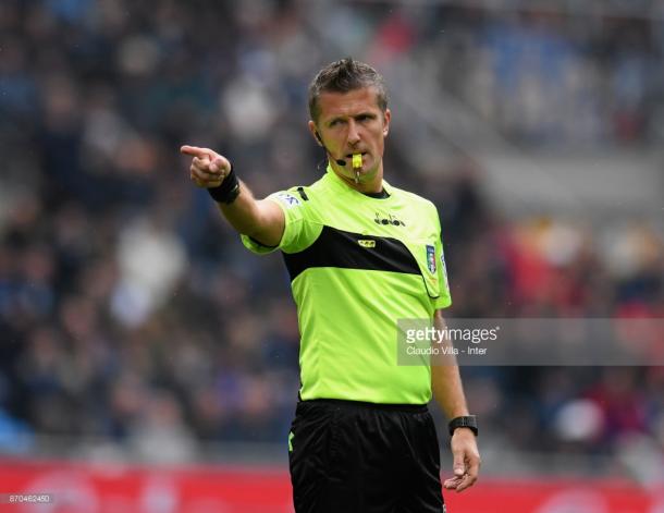 Daniele Orsato , el experimentado árbitro italiano| Foto: Getty Images