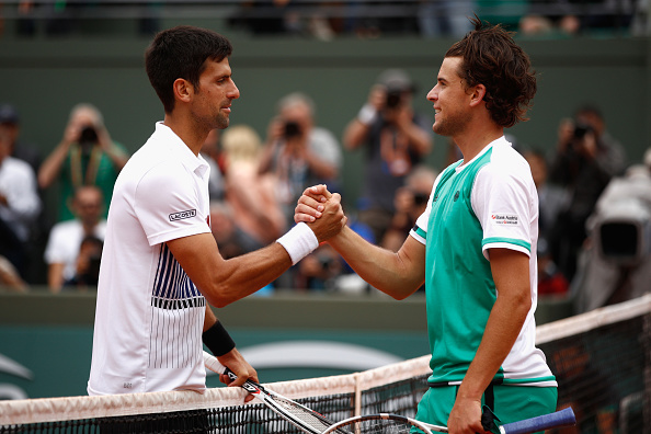 Novak Djokovic and Dominic Thiem last met at the French Open and could meet at the Mubadala Tennis Championships (Photo: Adam Petty/Getty Images)