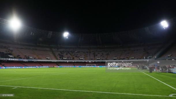 San Paolo en el ultimo encuentro del Napoli en Serie A / Foto: gettyimages
