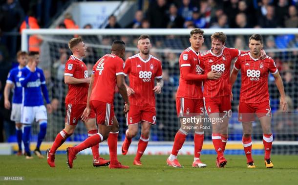 Can Kieran Dowell score again for Forest on Saturday? (picture: Getty Images / Stephen Pond)