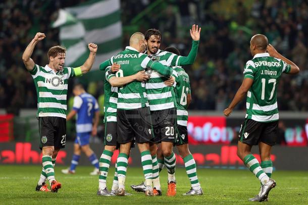 O Sporting pretende igualar o Porto no total das vitórias conseguidas contra o rival // Foto: Facebook do Sporting CP