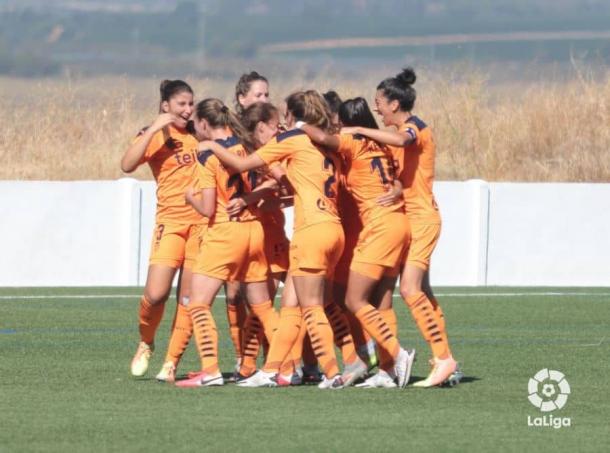 El Valencia Féminas ganó la primera jornada de la Liga Iberdrola | Foto: Valencia CF