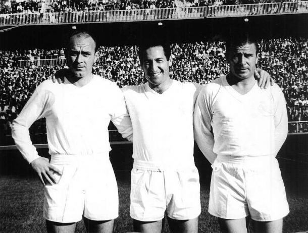 El trío atacante del Real Madrid | Foto: Pinterest
