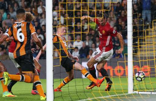 Ibrahimovic missed a handful of opportunities for the visitors (photo : Getty Images)